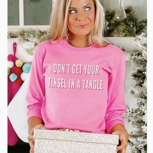 Tinsel in a Tangle Long Sleeve Tee